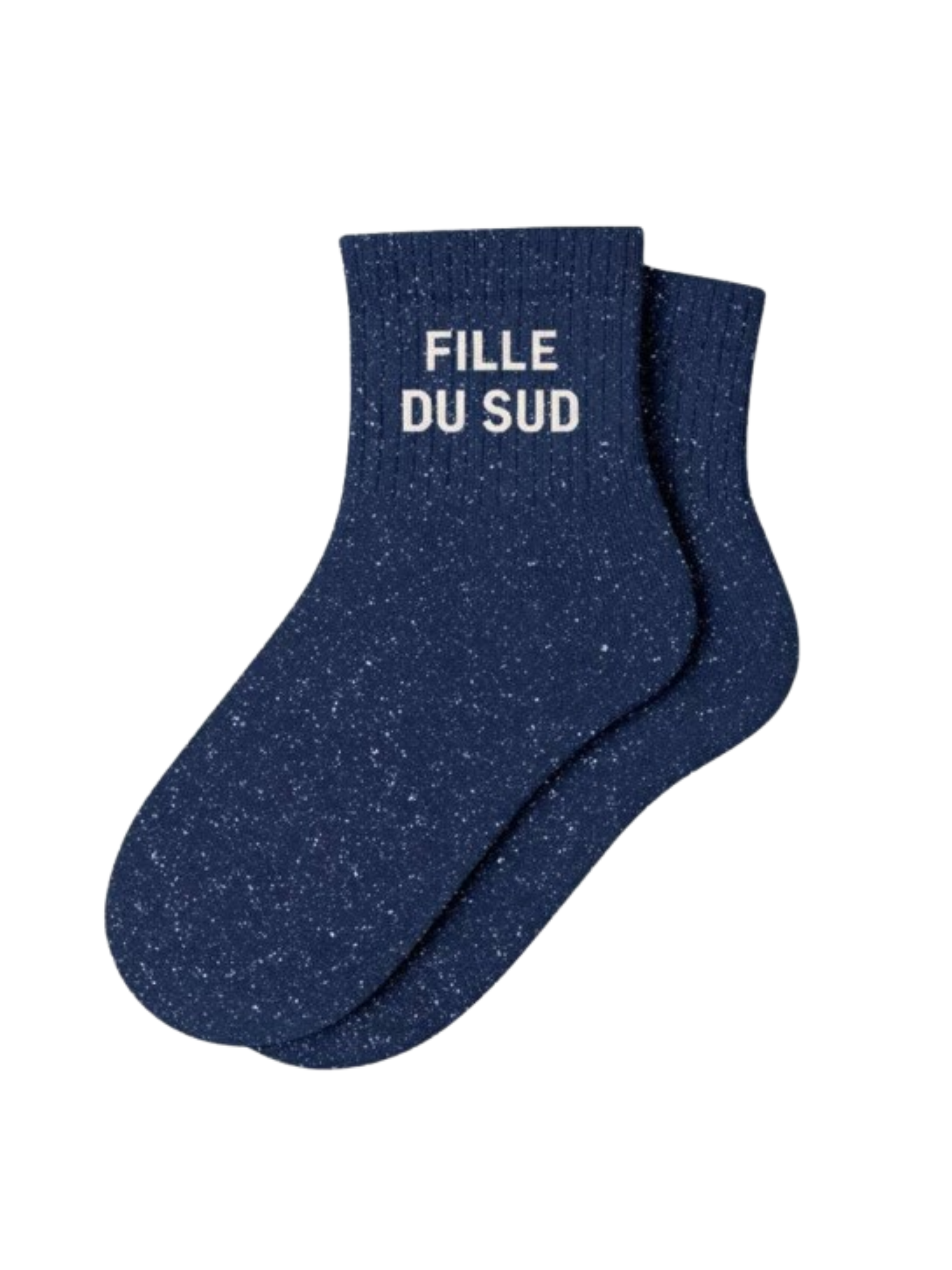 Chaussettes courtes à Paillettes "Fille Du Sud"