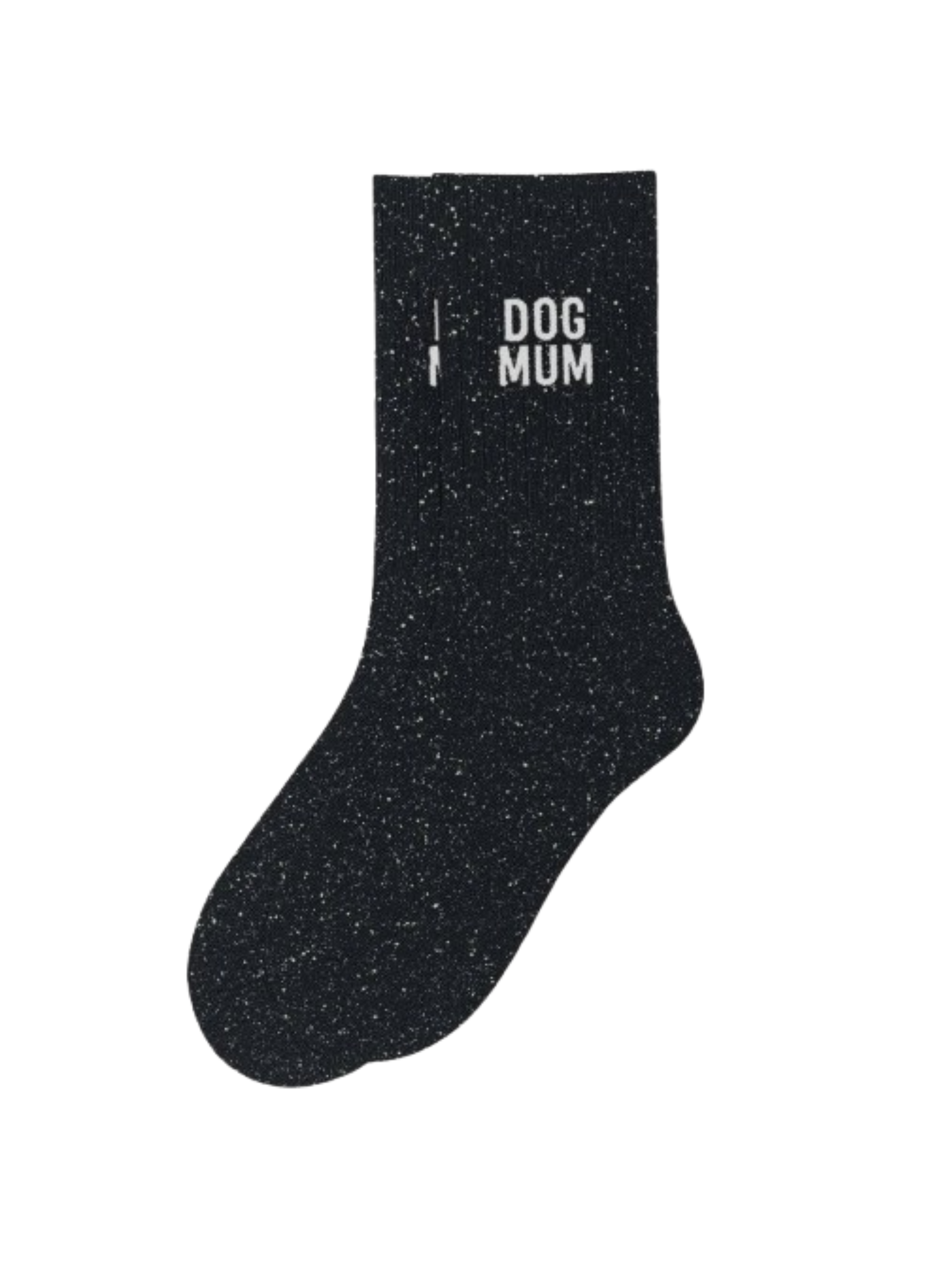 Chaussettes à Paillettes "Dog Mum"